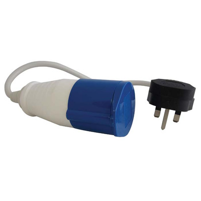 13 Amp Plug To CEE 16 Amp Socket