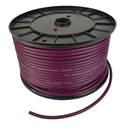 Microphone Cable Purple 100 Metre Roll