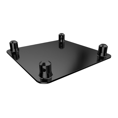 Black Quad Trussing Base Includes Conicles Prolyte H30 Compatible