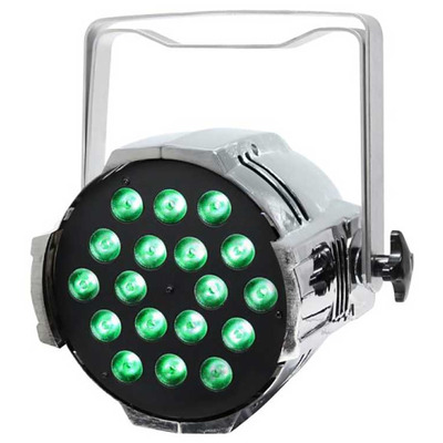 RGBW LED Par Can 18x 8 Watt 40 Degree Polished Housing