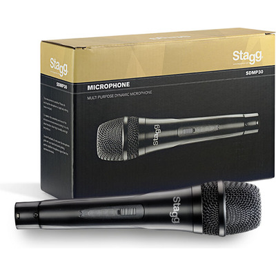 Stagg SDMP30 Dynamic Microphone and Cable