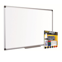Image of Bi-Office Magnetic Whiteboard Bundle 900x600mm