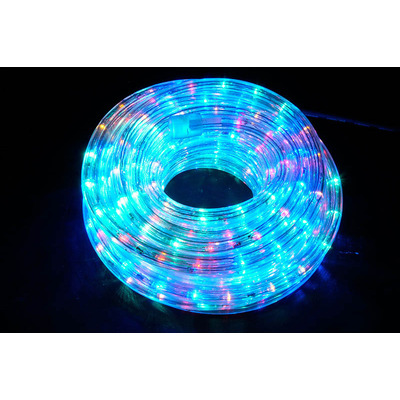 Multi Coloured LED Rope Light 10 Metres