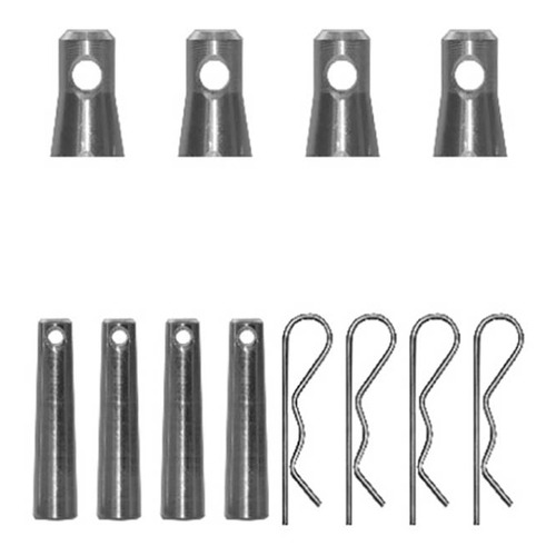Conical Fixing Kit for Mini Quatro Connection Box