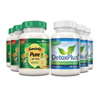 Image of Garcinia Pure 100% Garcinia Cambogia & Colon Cleanse Combo - 3 Month Supply