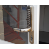 Image of BORG LOCKS BL6100 Narrow Style Digital Lock With UPVC Extension - uPVC Digital Lock White