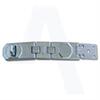 Image of ASEC Galvanised Multi Link Concealed Fixing Hasp & Staple - 115mm GALV