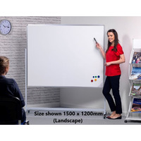 Image of Mobile Double-Sided Whiteboard