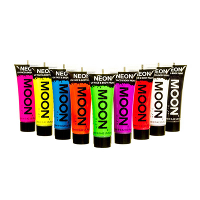 UV Face and Body Paint White 12ml