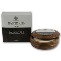 Image of Truefitt and Hill Sandalwood Shaving Soap and Bowl 99g