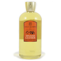 Image of Geo F Trumper Spanish Leather Hair And Body Wash 500ml