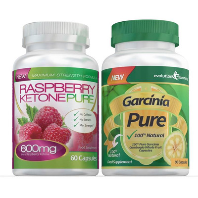Raspberry Ketone & Garcinia Cambogia Combo Pack - 1 Month Supply