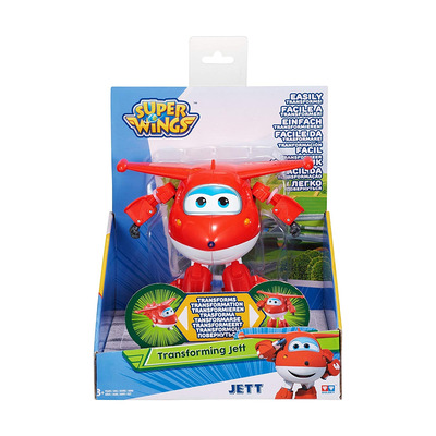 Super Wings - Transforming Vehicle, Series 1, Jett , Plane, Bot, 5 Figure Super Wings - Transforming Vehicle, Series 1, Jett , Plane, Bot, 5 Figure