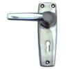 Image of KENRICK 300 Plate Mounted Lever Furniture - SILVER Lever Lock