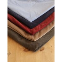 Image of Hunt & Wilson Spare Corduroy Bed Cover - Olive M