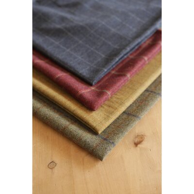 Hunt & Wilson Spare Tweed Bed Cover - Sage M
