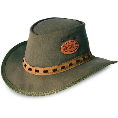 Rogue Canvas Safari / Cowboy Hat in Olive 306L - XS (52 - 53 cm) Olive