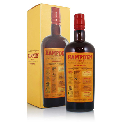 Hampden Estate Pure Single Jamaican Overproof Rum
