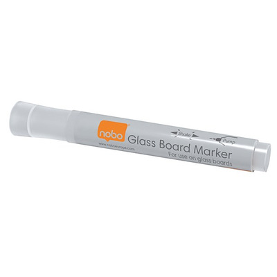 Nobo 1905323 Glass Whiteboard Marker White