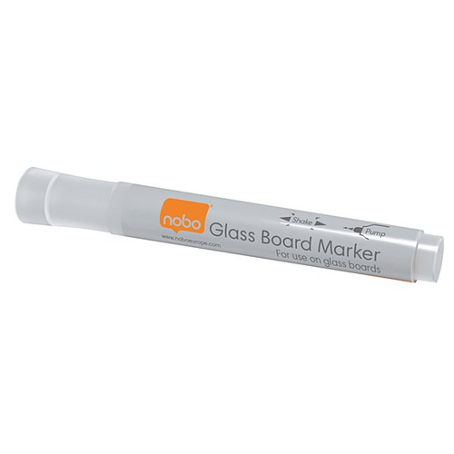 Nobo 1905323 Glass Whiteboard Marker White