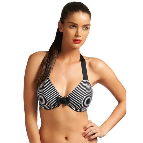 Freya Tootsie Halter Bikini Top - Black