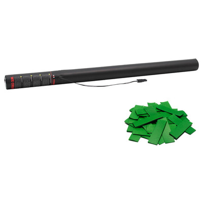 Electric Confetti Cannon 80cm Dark Green