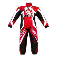 Image of Chaos Kids Off Road Motocross Suit Red