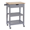 Image of Kitchen Trolley Cart Grey