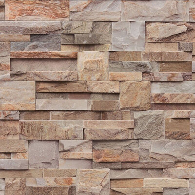 Slate Stone Wallpaper Natural Muriva J274-08