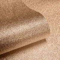 Image of Textured Sparkle Glitter Effect Wallpaper Copper Muriva 701374