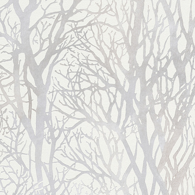Tree Branches Wallpaper White and Silver AS Creation 30094-1
