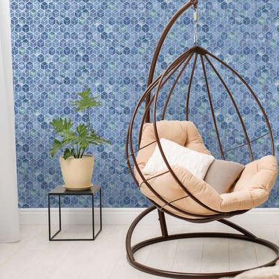 Elements Tafoni Wallpaper Navy Holden 90412
