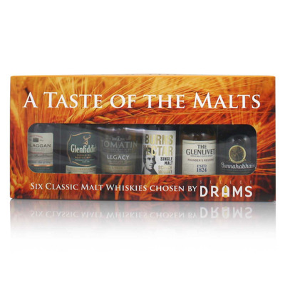 A Taste of The Malts Whisky Gift Pack (6x5cl)