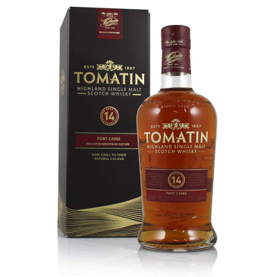 Tomatin 14 Year Old  Port Cask Single Malt Whisky