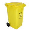 240 Litre Yellow Wheelie Bin from Charles Bentley