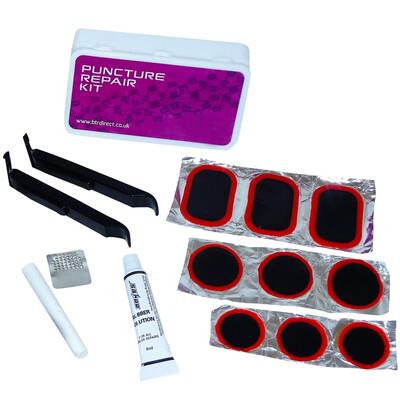 BTR Cycling Bicycle Tyre Puncture Repair Kit