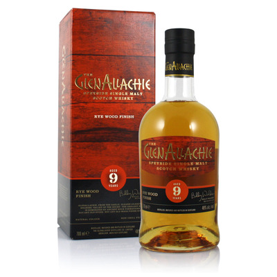 GlenAllachie 9 Year Old Rye Wood 2020 Release