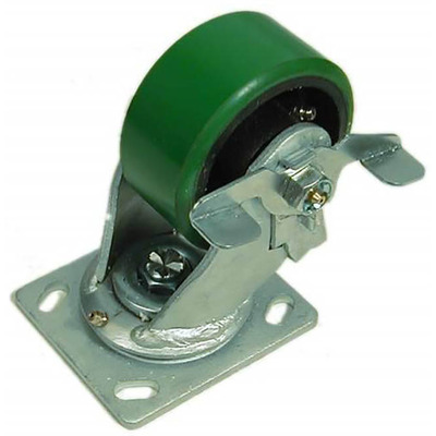 4" 100mm Heavy Duty Caster - Braked