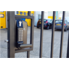 Image of BL3430DKO ECP Metal Gate Lock with back to back free turning lever ECP keypads with key overrid