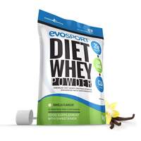 Image of EvoSport Diet Whey Protein with CLA, Acai Berry & Green Tea 1kg - Vanilla