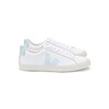 Esplar Logo Leather Trainers - Extra White & Menthol