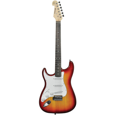 Image of Chord Left Handed Electric Guitar Cherryburst