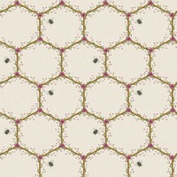 Image of The Chateau by Angel Strawbridge Honeycomb Wallpaper Cream HON/CRE/WP