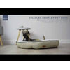 Image of Small Linen Soft Pet Bed Taupe