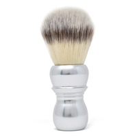 Image of Alpha Silver Munro G4 Synthetic Shaving Brush