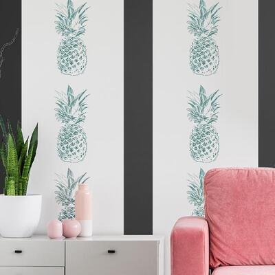 PINEAPPLE Wall and Furniture Stencil - Small
