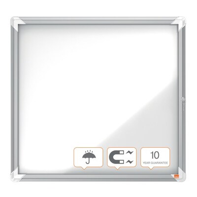 Nobo 1902578 Premium Plus Outdoor Lockable Whiteboard