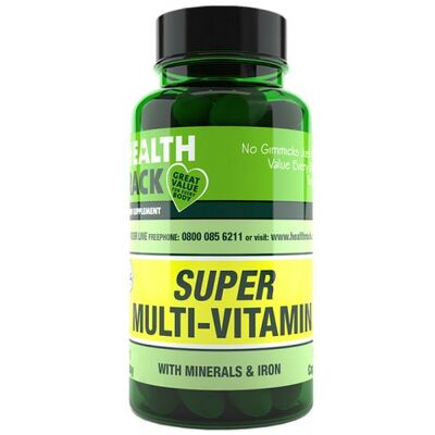 Super Multi Vitamin Tablets 90 Tablets Tubs