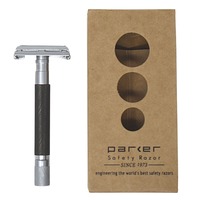 Image of Parker 74R Butterfly Doors Graphite Safety Razor