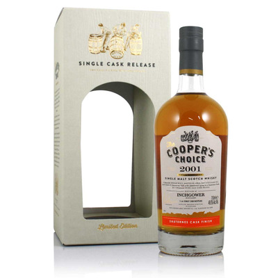Inchgower 2001 19 Year Old  Cooper’s Choice Cask #9334